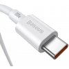 Baseus Superior Series USB-C->USB-C kabel, 100W, 2m, bílý [CATYS-C02]