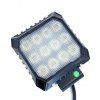 LED pracovní světlo 40W, 4400LM, 12xLED, 12/24V, IP67 [L0171]