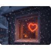 Forever Light Neon LED dekorace - srdíčko červené, 3xAA/USB [RTV100214]