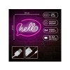 Forever light Neon LED dekorace - HELLO, 3xAA/USB [RTV100232]