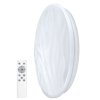 Solight LED smart stropní svítidlo Wave, 30W, 2300lm, wifi, RGB+CCT, dálkové ovládání [WO792]