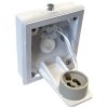 Nástěnné LED svítidlo 1xGU10, IP54, bílé [SLIP007009]