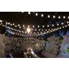 LED Řetězové svítidlo 20 x 0,5W LED žárovky, 10m, 24V, IP44 (Barva světla Studená bílá)