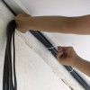 Stahovací páska na kabely 2,5x100mm, bílá, 100ks balení [11159]