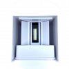 LED nástěnné svítidlo LEDOM 2x3W, 450lm, IP54, bílé [478184]