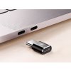 Baseus Adaptér Micro USB -> USB-C, černý [015900]