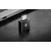 Baseus Exquisite Adaptér USB -> USB-C, 2,4A, černý [026723]