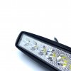 LED pracovní světlo 18W, 1680lm, 6xLED, 12V/24V, IP67 [L0097S-B]