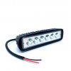 LED pracovní světlo 18W, 1680lm, 6xLED, 12V/24V, IP67 [L0097S-B]