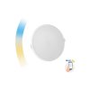 Smart vestavěný LED panel 22W, 2000lm, CCT+DIM, kulatý [SLI038017CCT]