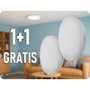 LED stropní svítidlo 18W, 1800lm,  změna barev 3000K-6400K, 1+1 zdarma!