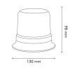 warning lamp led micro magnetic base 40led (4)