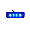 3507 5 led vystrazni svetlo 4 led modre