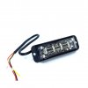 LED výstražné světlo 4-LED, modré, 12-24V [LW0034]