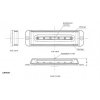 LED výstražné světlo 6-LED, modré, 12-24V [LW0035]