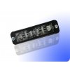 3513 3 led vystrazni svetlo 6 led modre