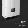 Solární invertor 5kW ON GRID s LCD displejem SINGLE PHASE IP65 [11370]