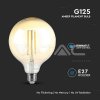 E27 LED ŽÁROVKA 8W (700LM), G125, Stmívatelná, 2200K