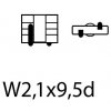 w5w led žiarovky 3 x smd 5050 6000k canbus (3)