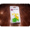 LIGHT CAPS® mix žlutá+bílá+zelená, balení 20ks