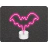 Neolia Neon LED dekorace Netopýr na podstavci 3xAA/USB [RTV100277]