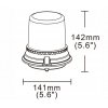 warning lamp 36x led r65 r10 magnet 4 flashes (1)