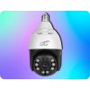LTC otočná IP kamera do objímky E27, IP65, PTZ, 5Mpix, 230V, SMART LTC VISION [RTV0400101]
