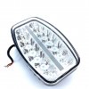 Přední LED světlo + poziční, 50W + 8W, 4000LM, 12/24V/2-PACK! [L3419]