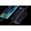 Nabíječka Quick Charger BASEUS GAN3 PRO, 2X USB-C, 2X USB, 65W, ČERNÁ [031107]