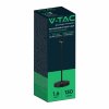 v tac 3w kisfeju fekete hazas erintessel vezerelheto akkumulatoros led lampa cct sku 10328