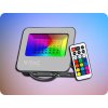 LED REFLEKTOR RGB+W (6500K) S DÁLKOVÝM OVLÁDÁNÍM, 50W, 4000LM, IP65