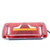 Zadní světlo LED Neon 12/24V dynamická směrovka, trojúhelník, 6 funkcí