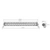 4224 8 led pracovni svetlo 150w 12600lm