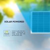 LED solární voděodolné svítidlo 18W, 3000-6400K, IP65, dálkové ovládání/2-PACK!