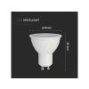 GU10 LED ŽÁROVKA 6W, 445LM, 110°