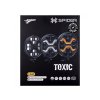 PŘEDNÍ LED SVĚTLO SPIDER TOXIC+VÝSTRAŽNÉ+ POZIČNÍ 80W+3W+14W, IP69K/2-PACK + dárek (termo hrnek)🎁! [L3440]