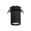 LED STROPNÍ SVÍTIDLO ZÁPUSTNÉ MALTA GU10 MAX. 12W, ČERNÉ [AD-OP-6478BGU10]