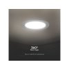 LED VSTAVANÝ PANEL S NAPÁJECÍM ZDROJEM 6W, 660LM, BACKLIT, KULATÝ, 1+1 zdarma!
