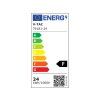 LED svítilna 24W, 2500lm, kulaté, bílý rám, SAMSUNG Chip, 1+1 zdarma!