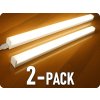 T5 LED svítidlo 16W, 1600lm, 120 cm, s vypínačem/2-PACK!