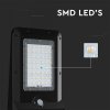 LED solární pouliční svítidlo 20W, 3000lm, CCT/2-PACK!