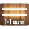 LED hranolový panel 20W, 2400lm, změna barev 3000/4000/6000K, 1+1 zdarma!