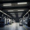 LED voděodolná lampa CREE Chip, 48W, 5760lm, 150 cm
