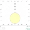 LED svítidlo 36W, 3820lm, kulaté, černý rám