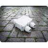 Voděodolné pouzdro pro spojování kabelů Ø8-12mm², bílé, IP68