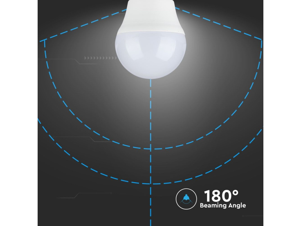 E27 LED Žiarovka 4W, G45 + Zdarma záruka okamžitej výmeny !