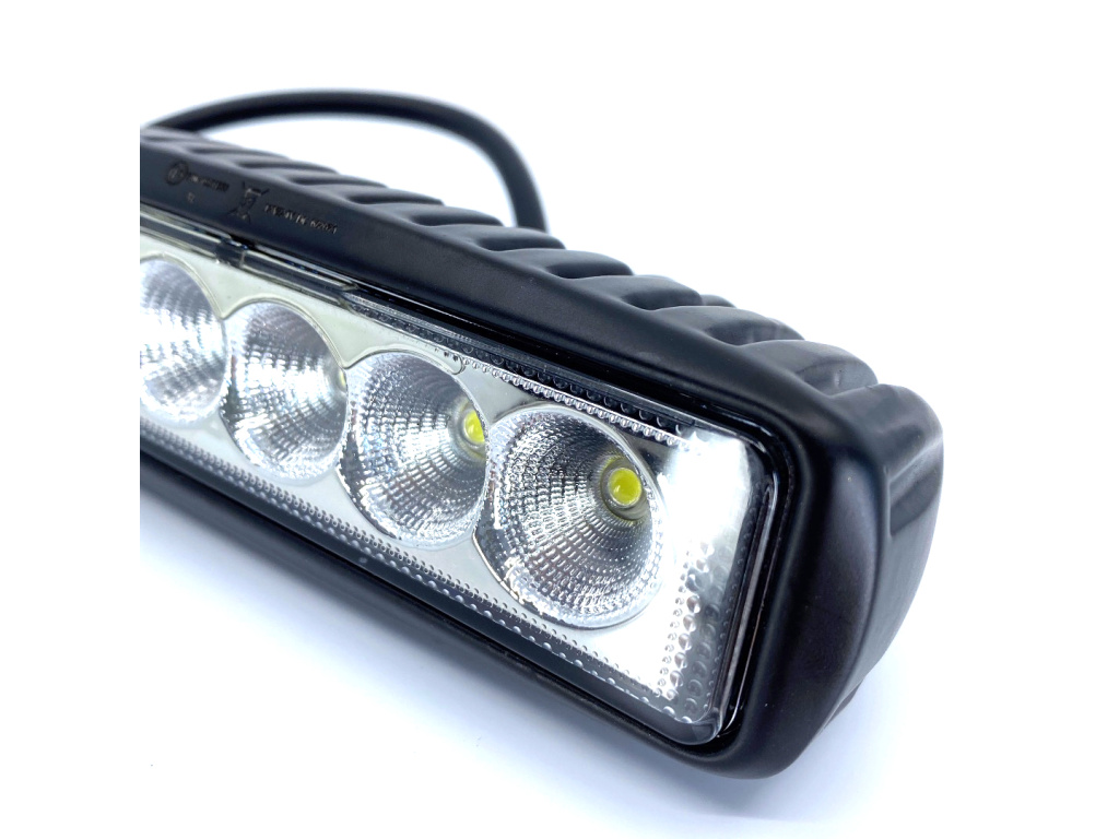 LED Epistar pracovné svetlo, hranaté, 18W, 1350 lm, 12-24V, IP67 + Zdarma záruka okamžitej výmeny !