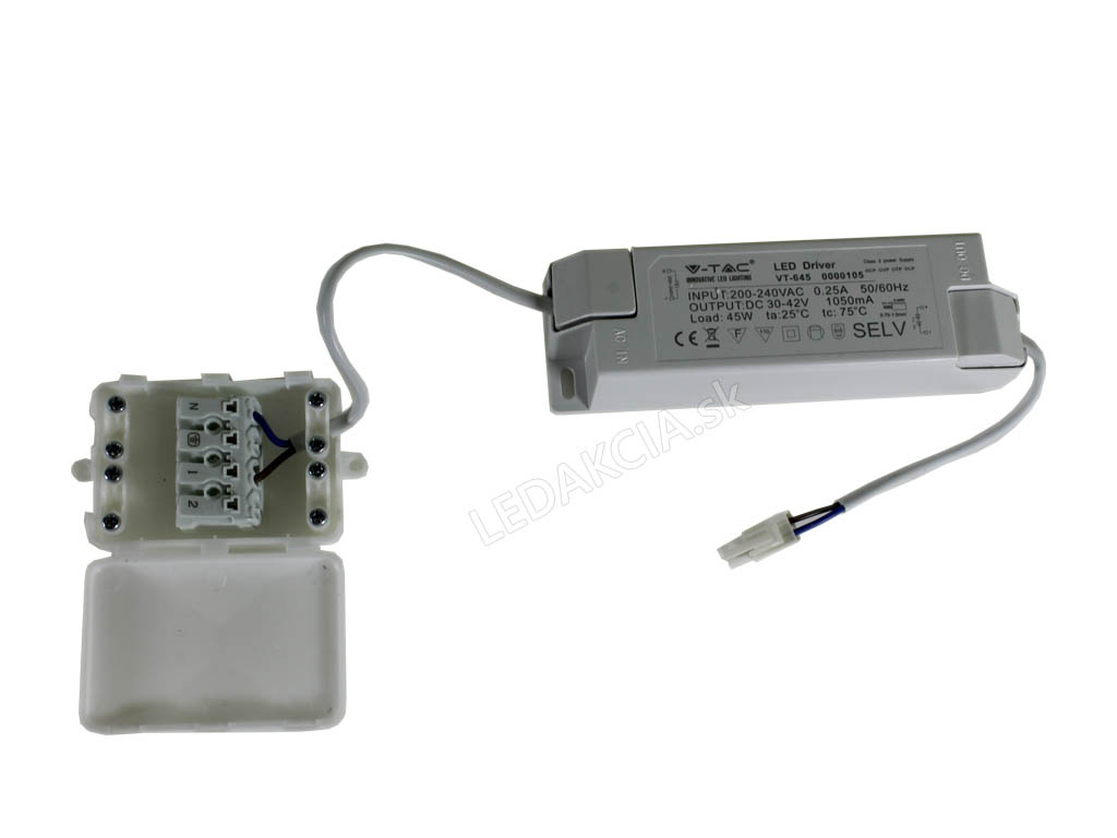 LED PANEL 45W, 60X60 CM, (3600 LM)-SAMSUNG CHIP, ZÁRUKA 5 ROKOV