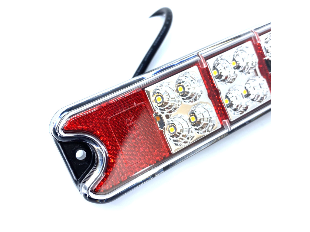 Zadné 18xLED svetlo na kamión, 12-24V
