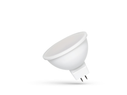 GU5,3 LED žiarovka 6W, 480lm, 12V, MR16, teplá biela [WOJ+13133]